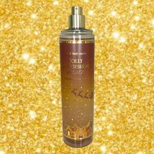 NEW-bath & body Works, Jolly Gingerbread Village